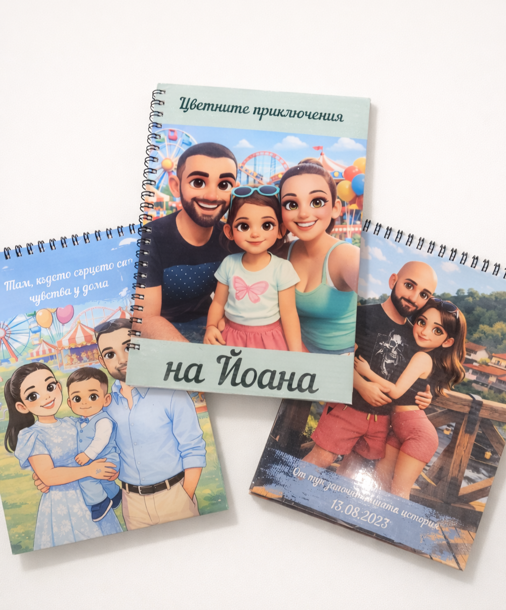 Персонализирана книжка за оцветяване по ваши снимки размер 10/15 см