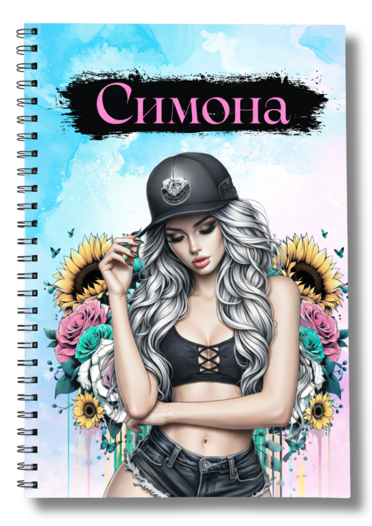 Тефтер "Силна и свободна" 60л.