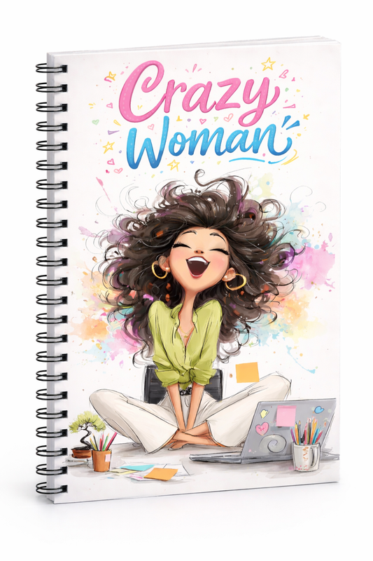 Тефтер „Crazy Woman“ 60л.