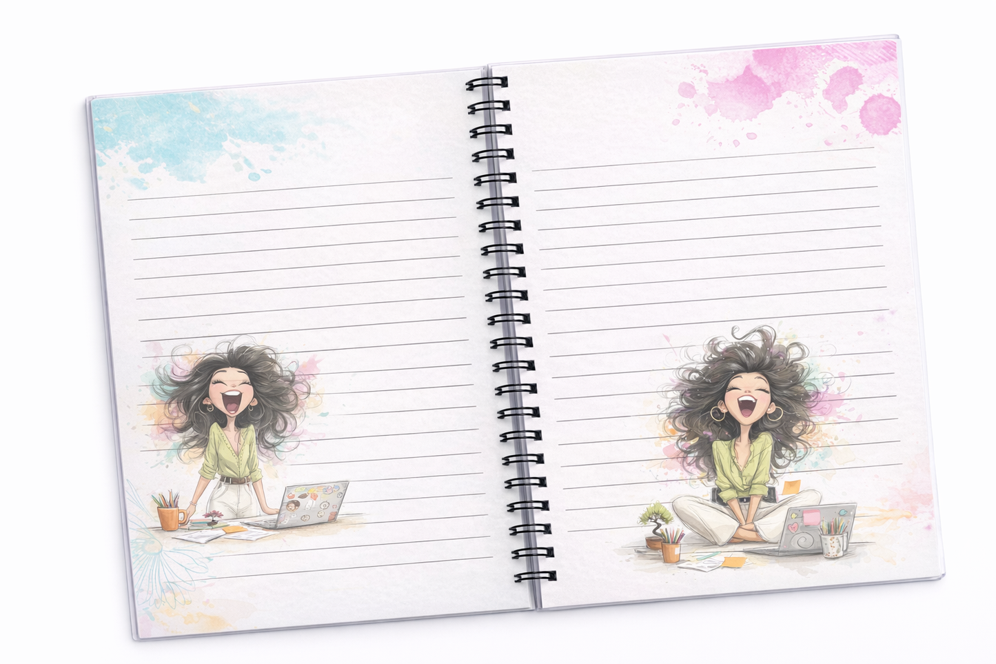 Тефтер „Crazy Woman“ 60л.