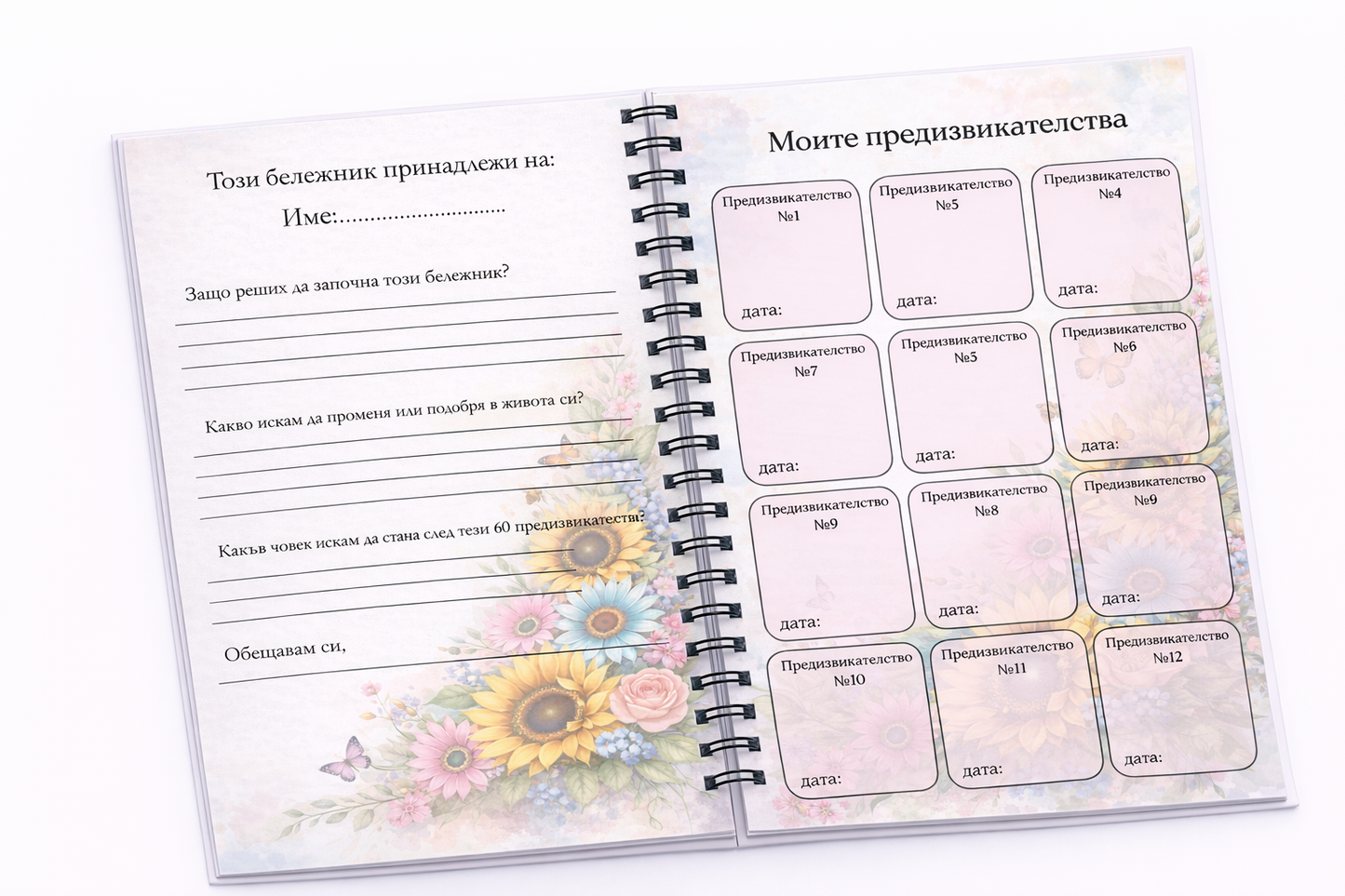 Планер „Дневник на смелите решения“