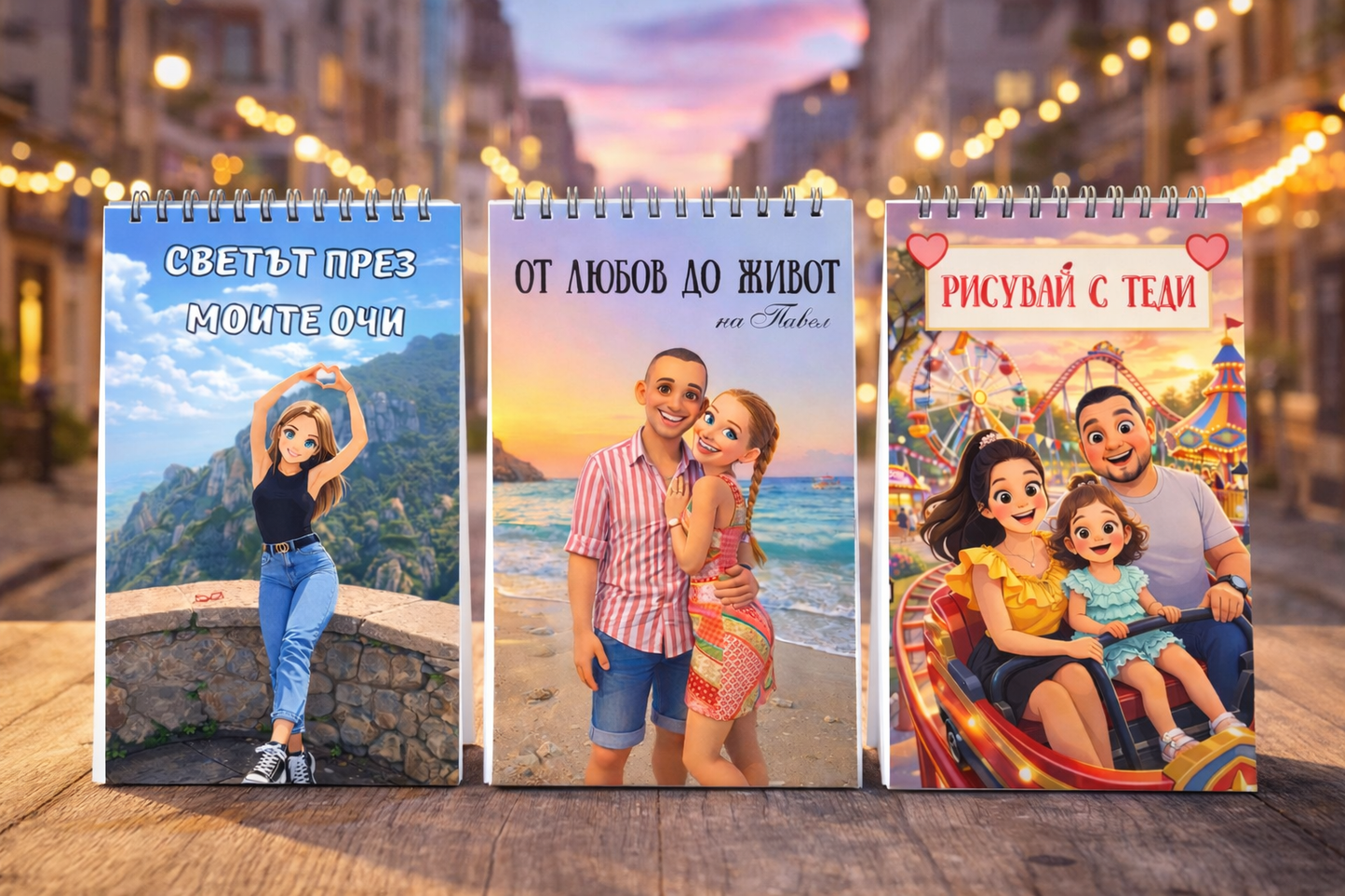Персонализирана книжка за оцветяване по ваши снимки размер 10/15 см