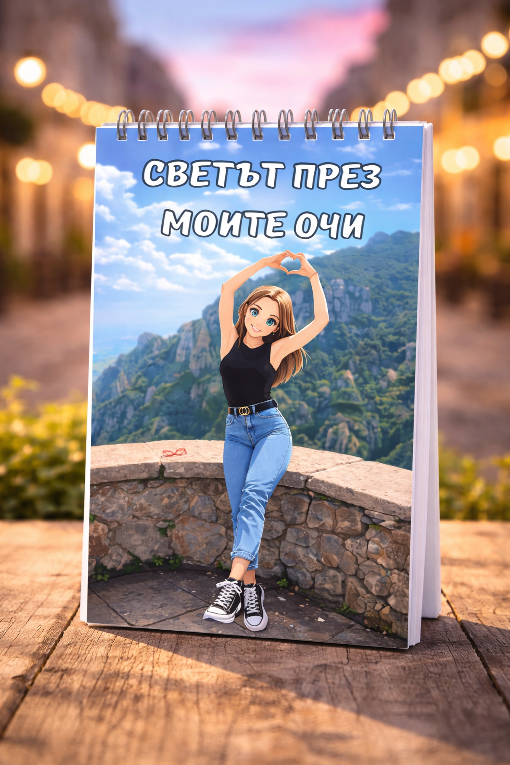 Персонализирана книжка за оцветяване по ваши снимки размер 10/15 см