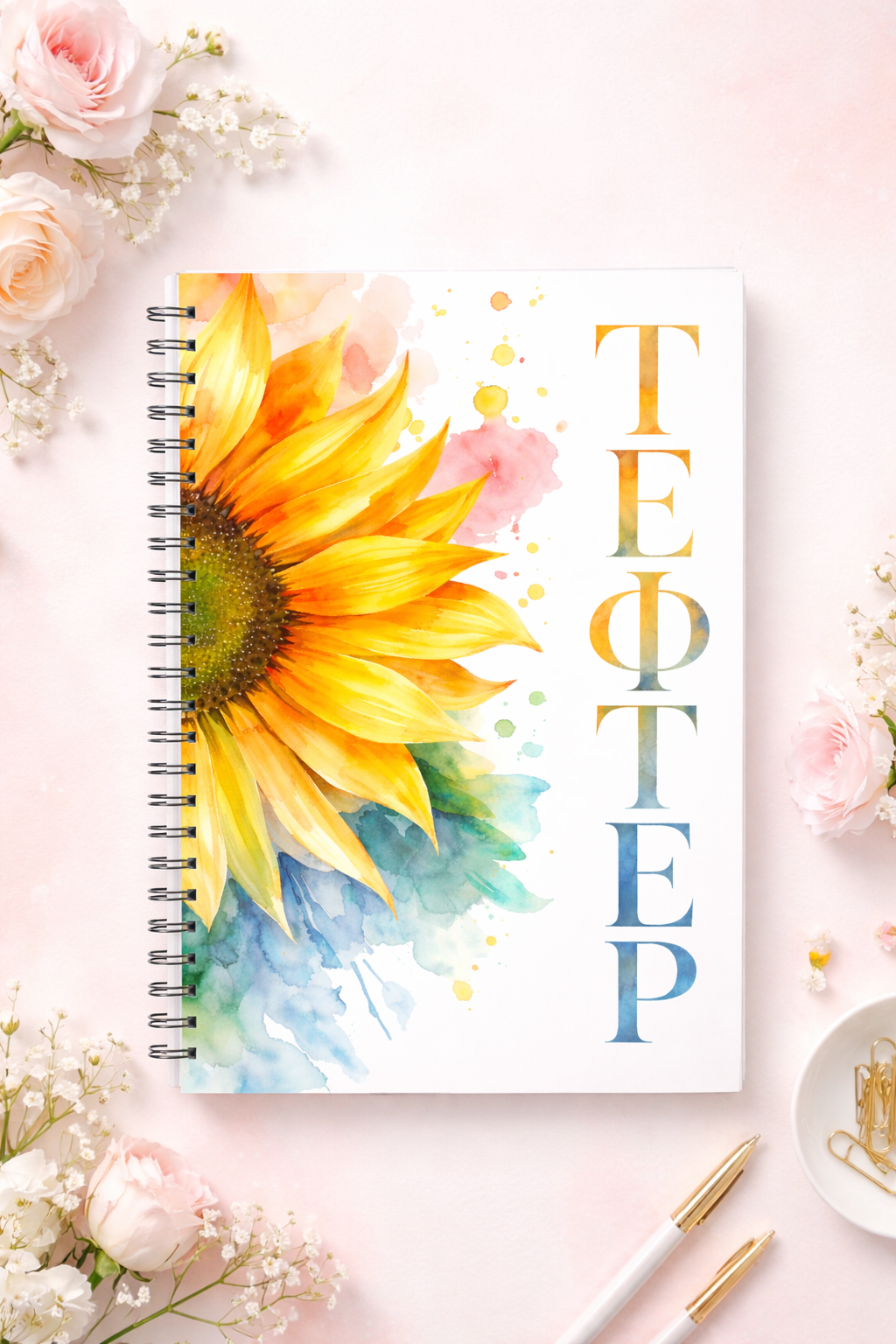 Tефтер „SunFlower“ 60л.
