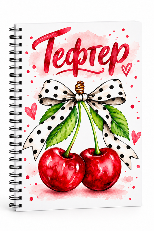 Tефтер „Cherry“ 60л.