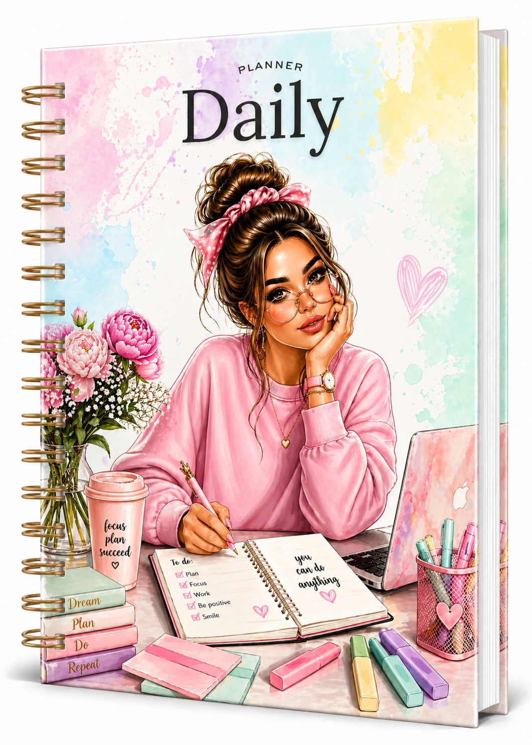 Недатиран дневен планер "Life Daily Planner" 180л.