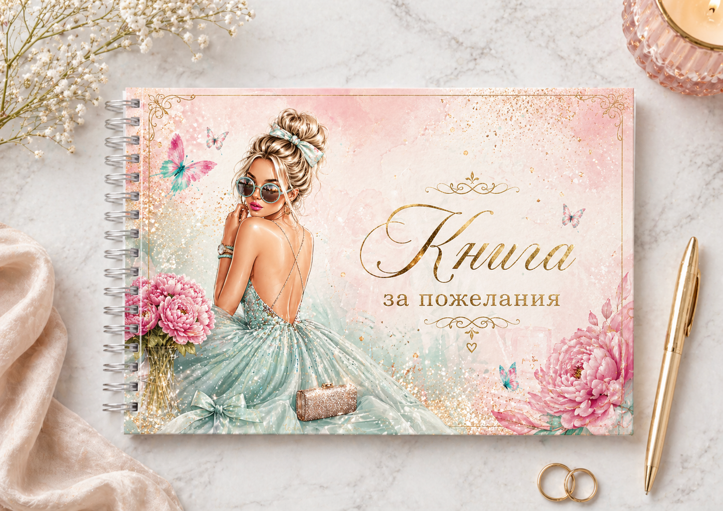 Книга за пожелания - елегантен спомен за специални моменти