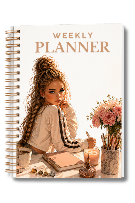 Недатиран седмичен  планер "Plan Your Week" 60л.